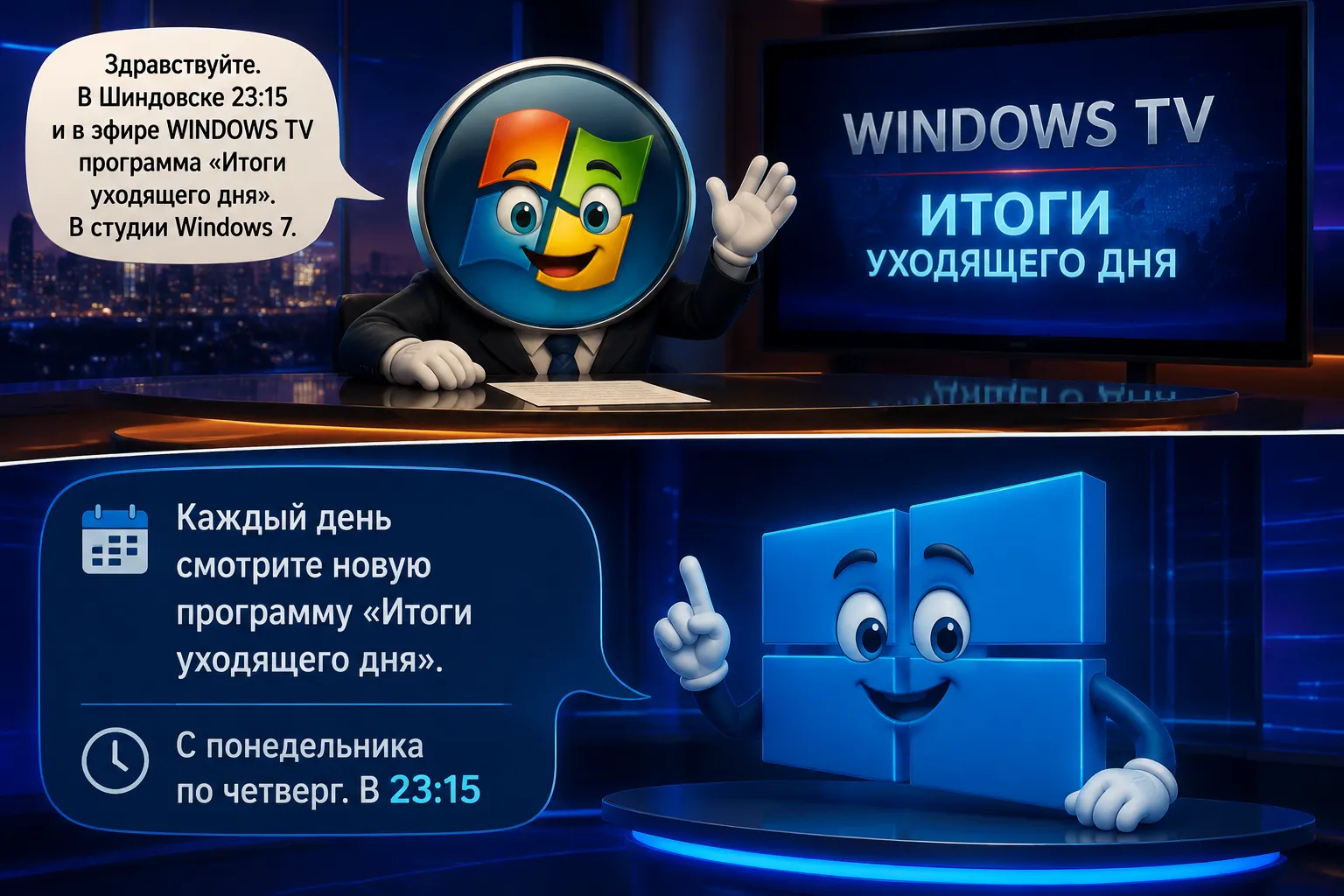 Анонс «Итоги уходящего дня» (WINDOWS TV, 28.02.2026)